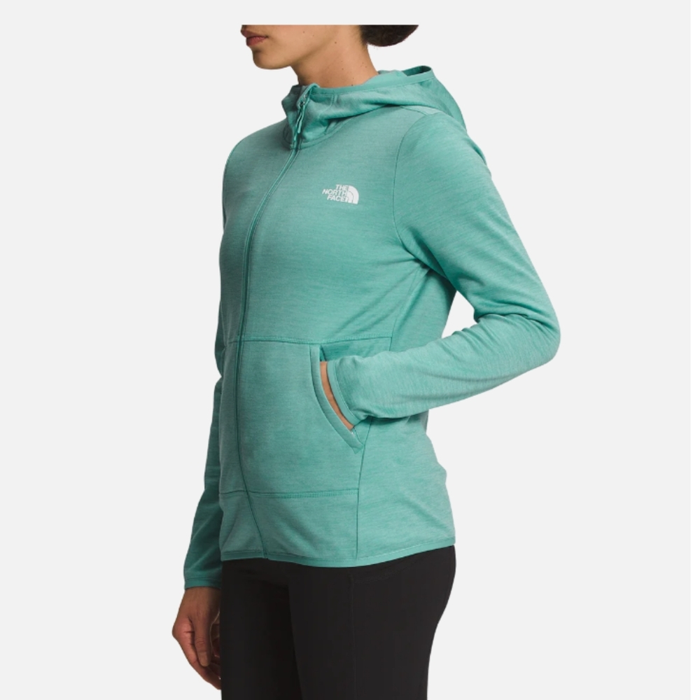 Women's North Face zip up hoodie